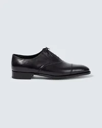 John Lobb Schnuerschuhe Moorgate aus Leder Schwarz