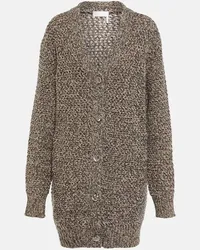 Chloé Chloe Cardigan aus Kaschmir und Wolle Multicolor