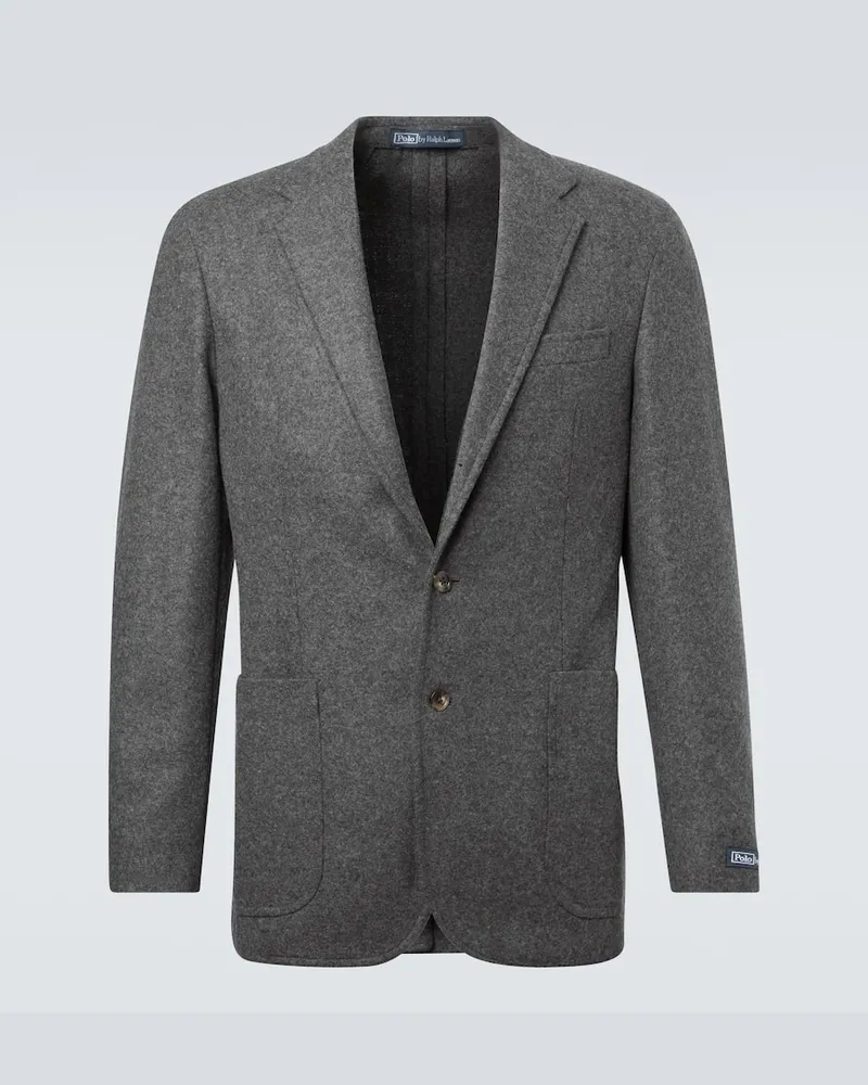 Ralph Lauren Blazer aus Flanell Grau