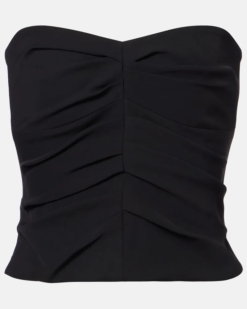 The Sei Top aus Crêpe Schwarz