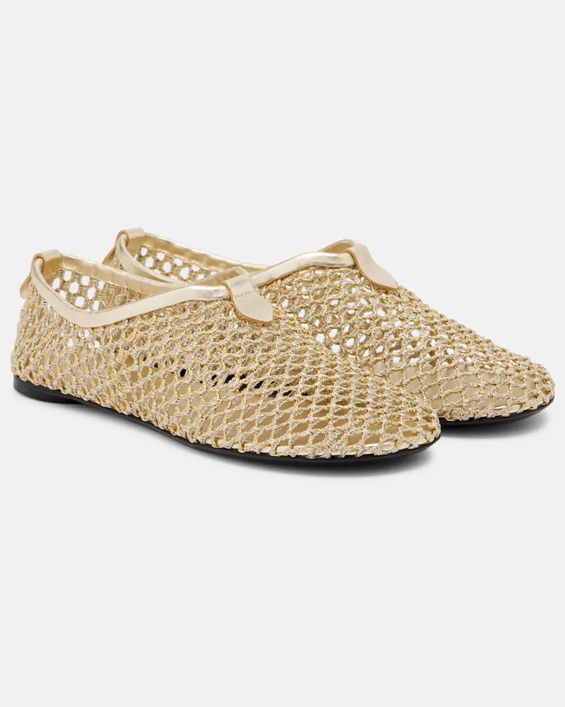 Loro Piana Slip-Ons Floaty Gold