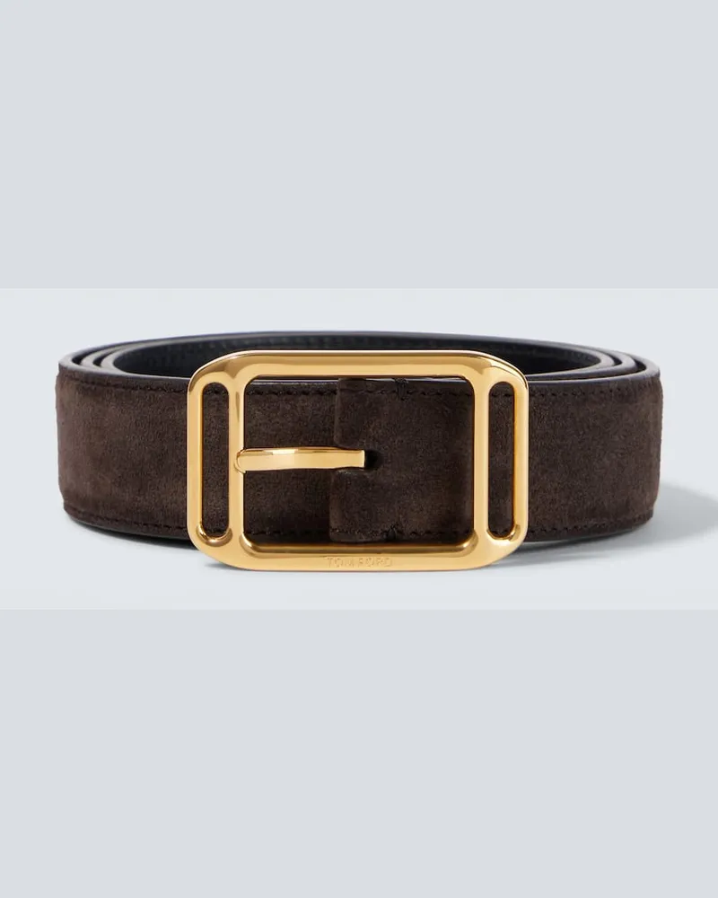 Tom Ford Gürtel aus Leder Braun