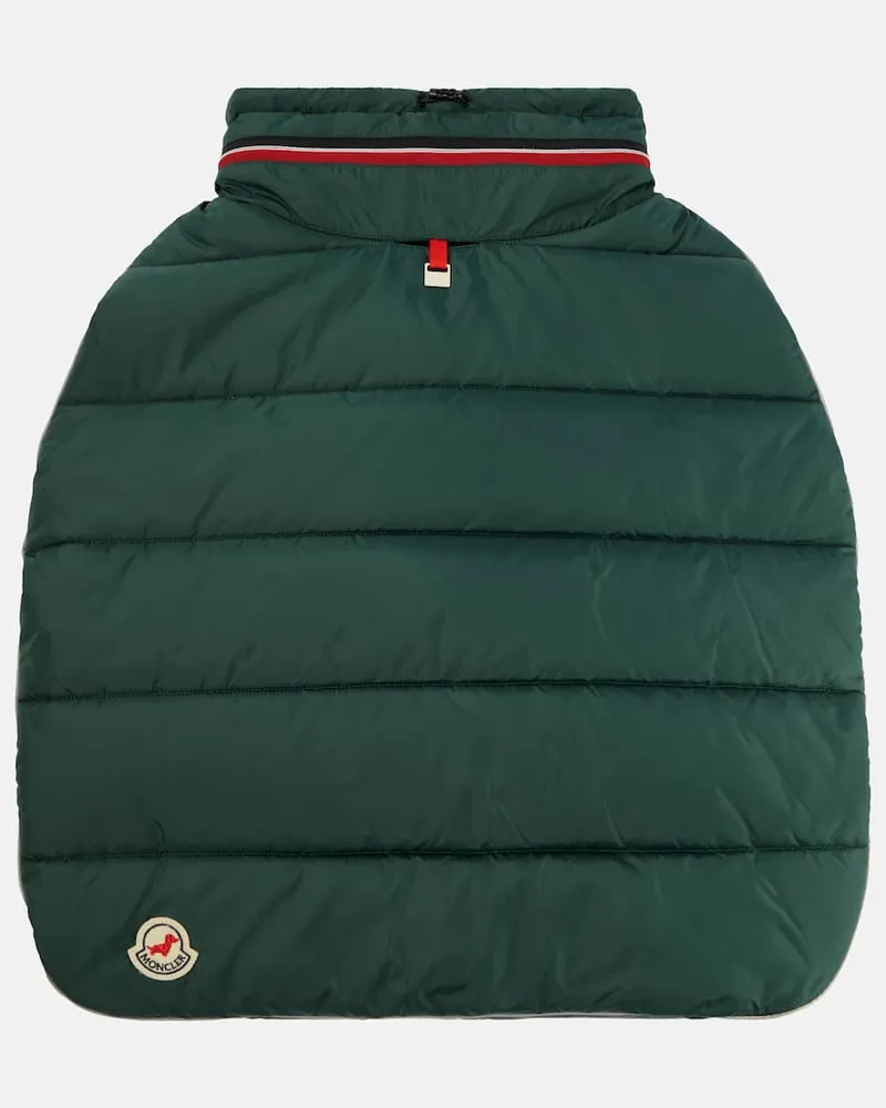Moncler Moncler Poldo Dog Couture Mantel für Hunde Grün