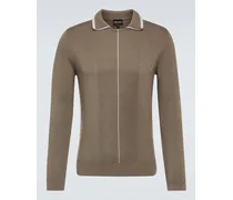 Polopullover aus Wolle