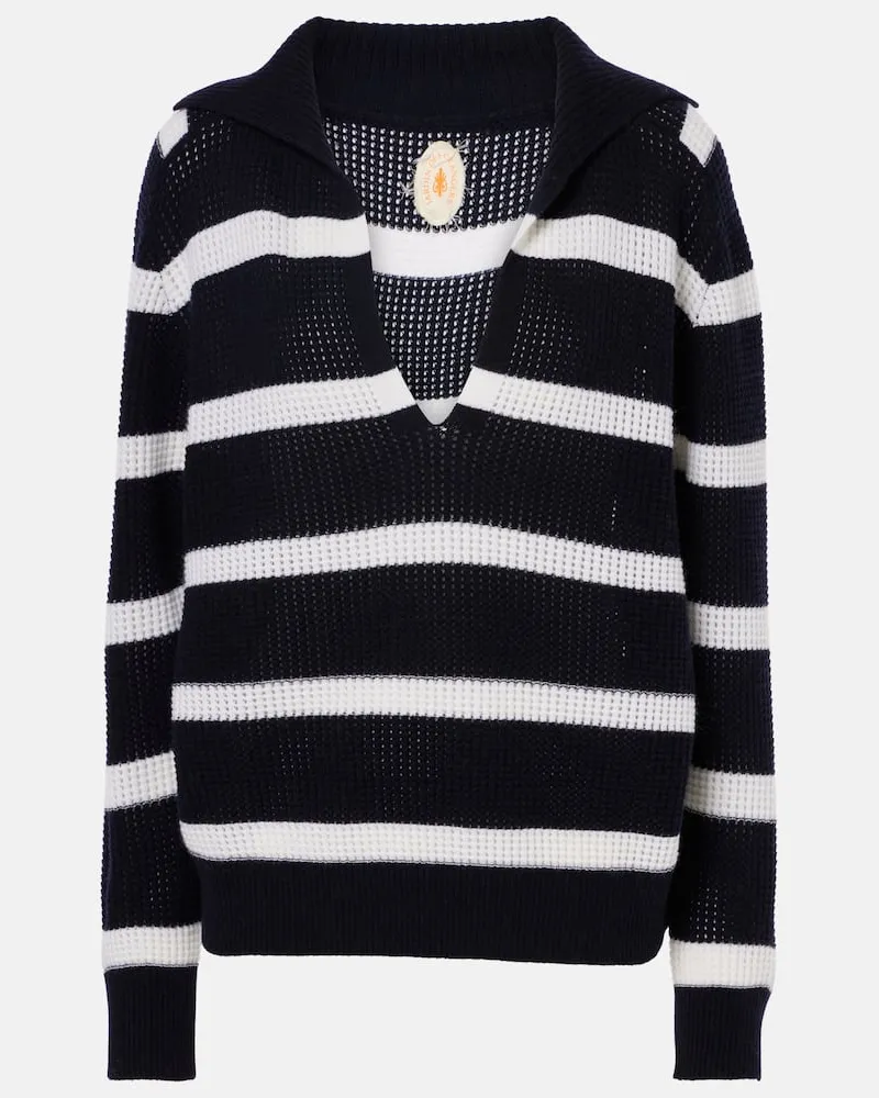 Jardin des Orangers Pullover aus Wolle und Kaschmir Schwarz