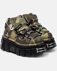 VETEMENTS X New Rock Plateau-Sneakers Multicolor