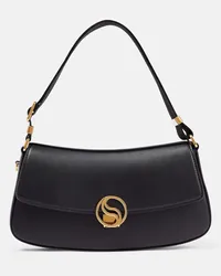 Stella McCartney Schultertasche S-Wave Schwarz