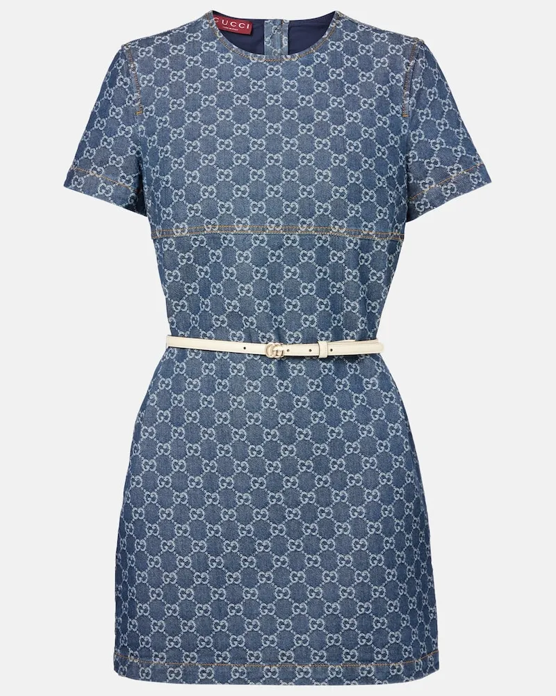 Gucci Jeanskleid Blau