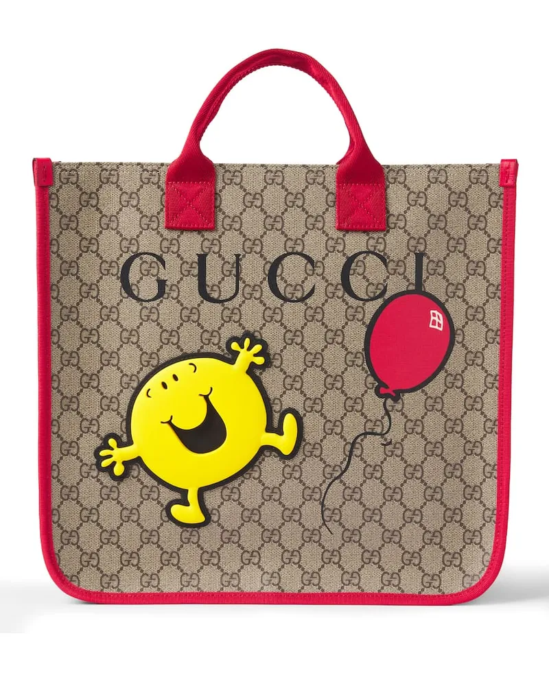 Gucci X Mr. Men Little Miss Tasche GG aus Canvas Multicolor