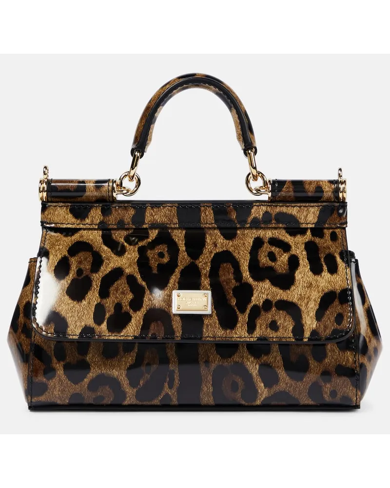 Dolce & Gabbana X Kim Tote Sicily Small Braun