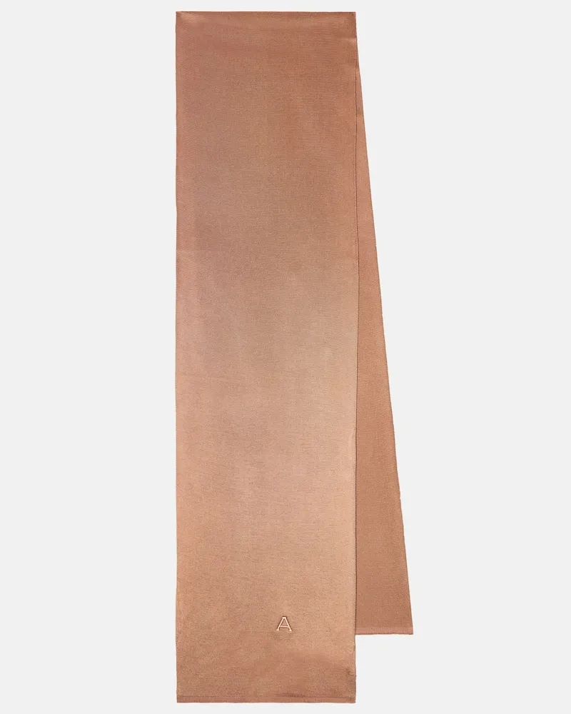 Alaïa Alaïa Bestickter Schal Beige