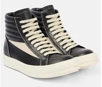 High-Top Sneakers Vintage aus Leder