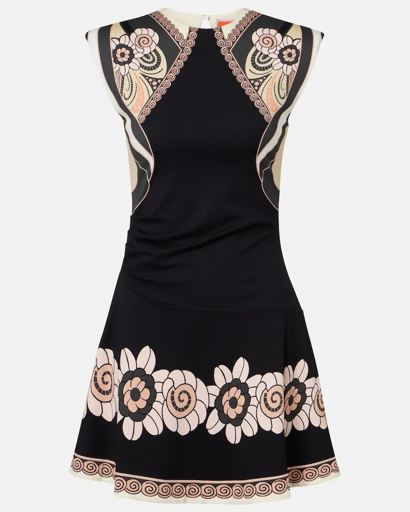 La DoubleJ Minikleid Lela aus Jersey Multicolor