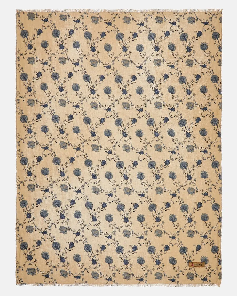 The House of Lyria Plaid Caledonia aus Leinen Multicolor