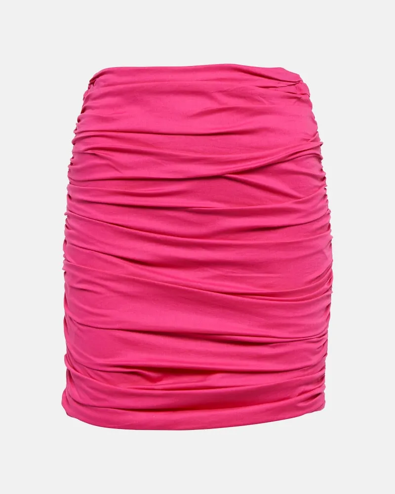 Giuseppe di Morabito Minirock aus einem Baumwollgemisch Rosa