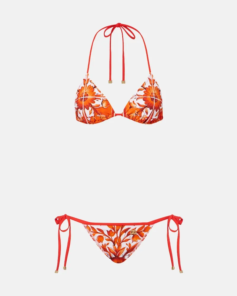 Dolce & Gabbana Bikini Majolica Orange