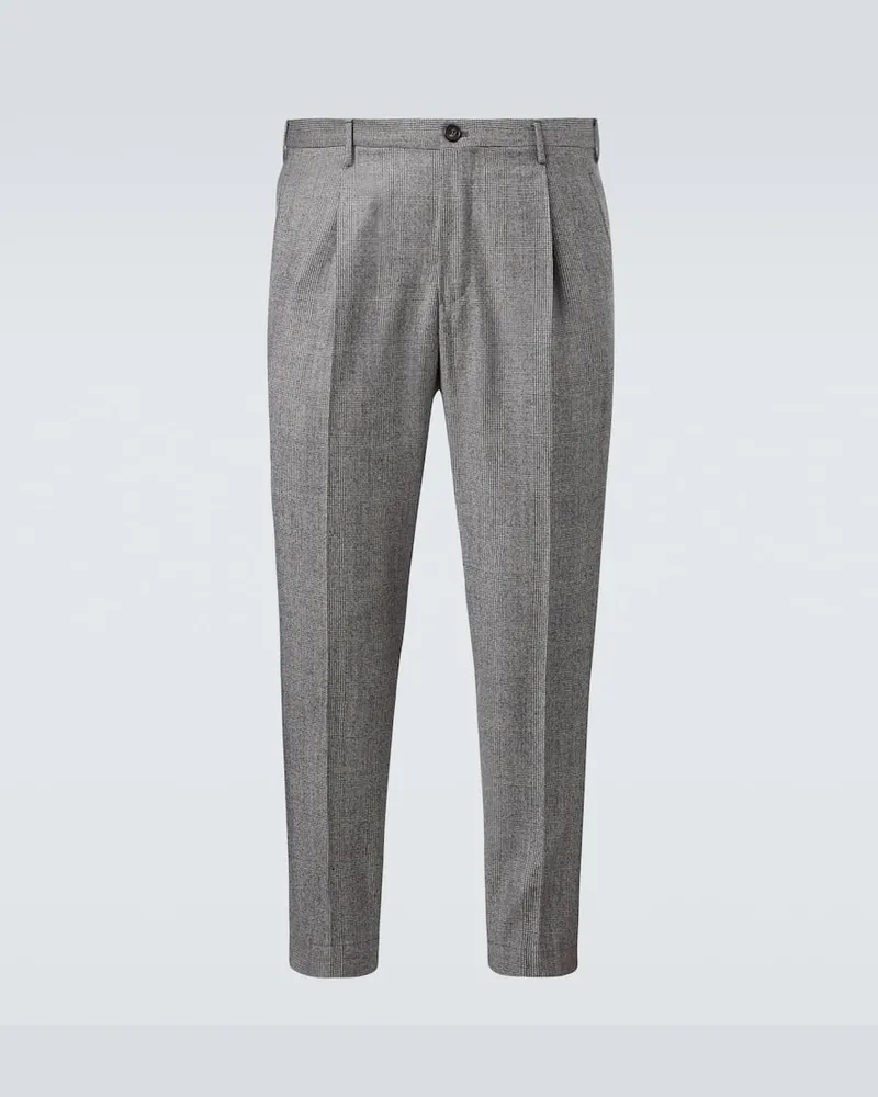 Slowear Hose aus Schurwolle Grau