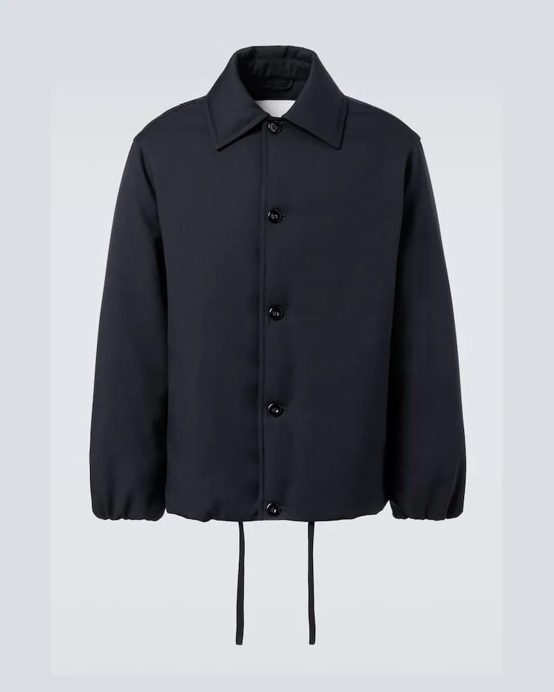 Jil Sander Daunenjacke Blau