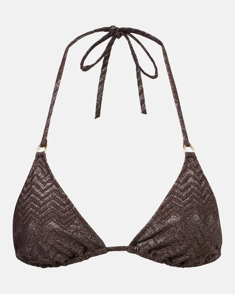 Melissa Odabash Bikini-Oberteil Key West Braun