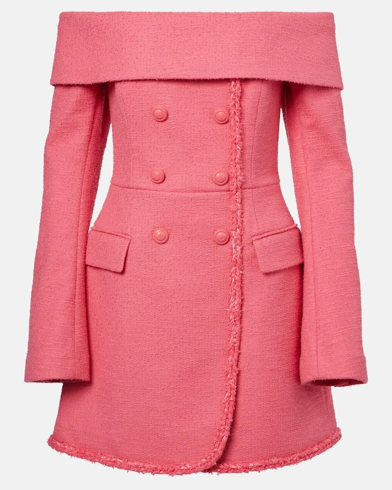 Rebecca Vallance Minikleid Montana aus Crêpe Pink