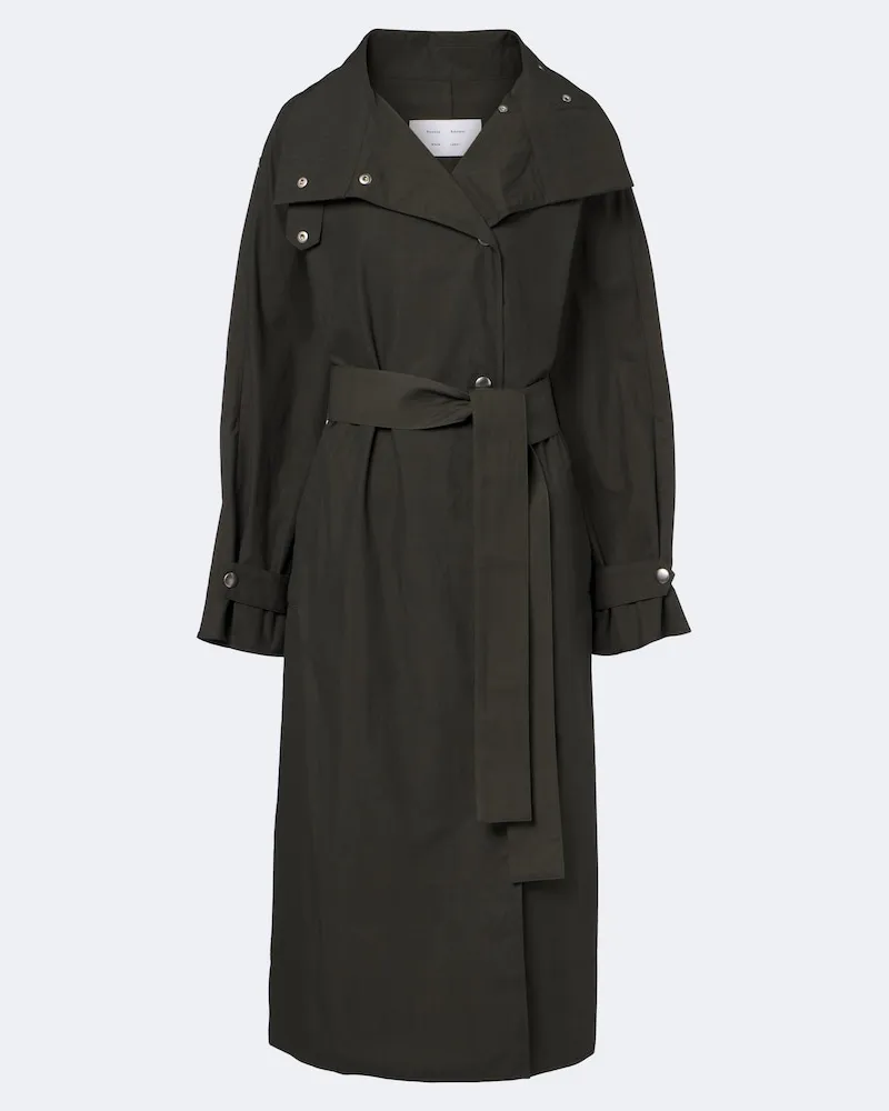 Proenza Schouler White Label Trenchcoat Corey Grün