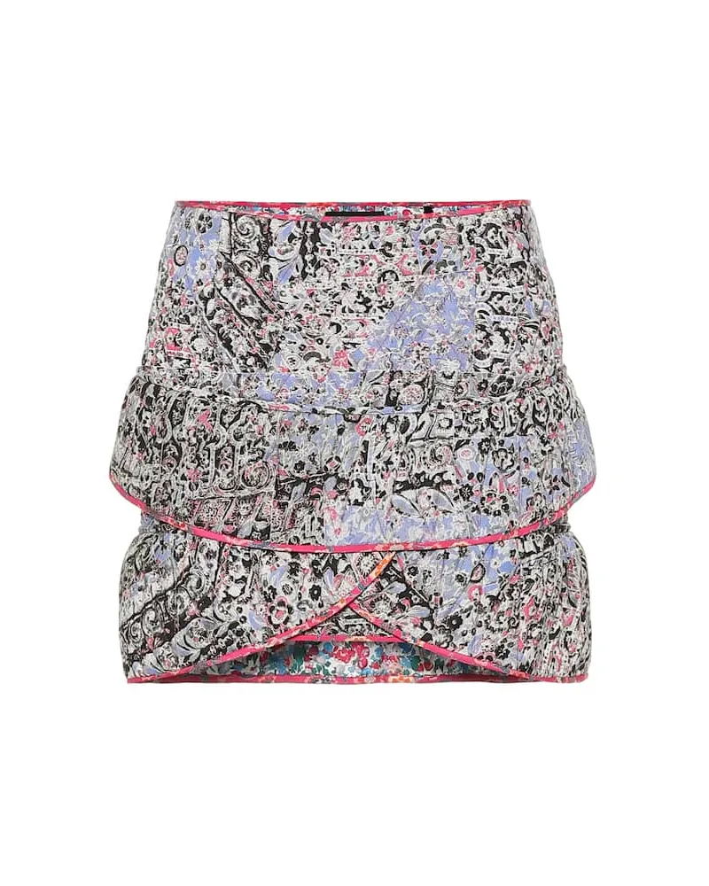 Isabel Marant Bedruckter Minirock Fanulia Multicolor