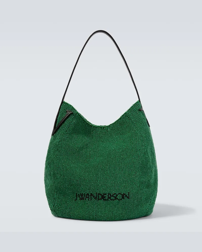 J.W.Anderson Verzierte Bucket Bag Bulb Small Grün