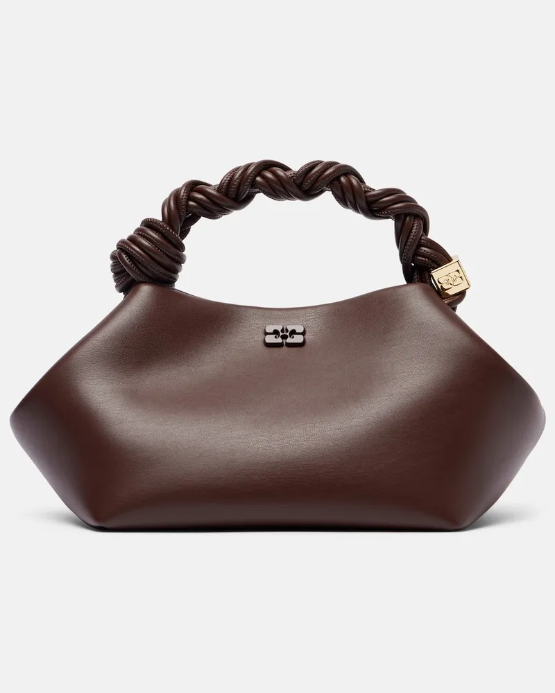 Ganni Tote Bag Bou Braun