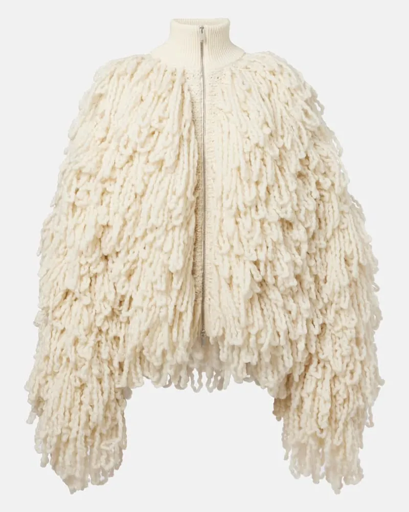 Stella McCartney Jacke aus Wolle Beige
