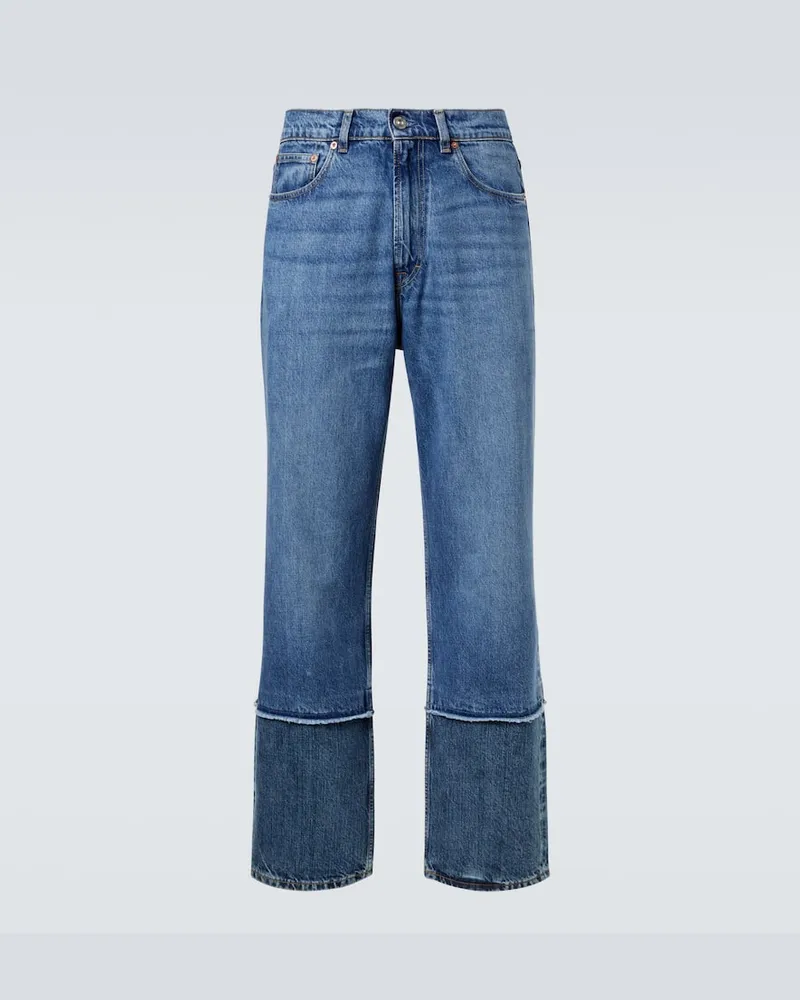 Our Legacy Mid-Rise Straight Jeans Third Cut Blau