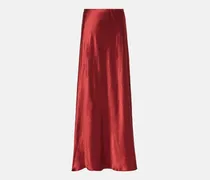 Maxirock aus Satin
