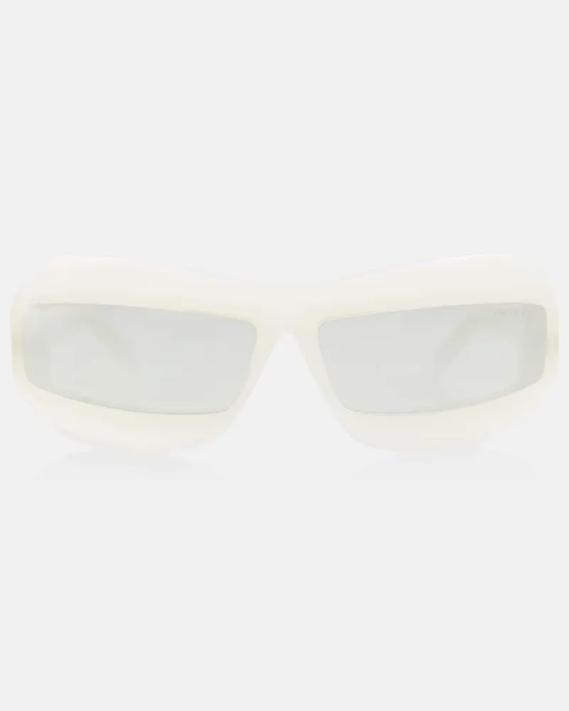Prada Sonnenbrille Weiã