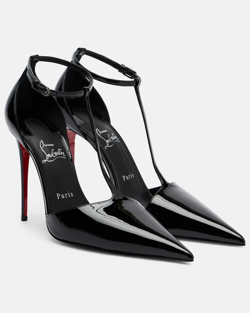 Christian Louboutin Pumps Kate aus Lackleder Schwarz