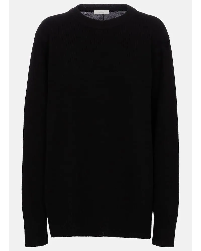 The Row Pullover Sibem aus Wolle und Kaschmir Schwarz