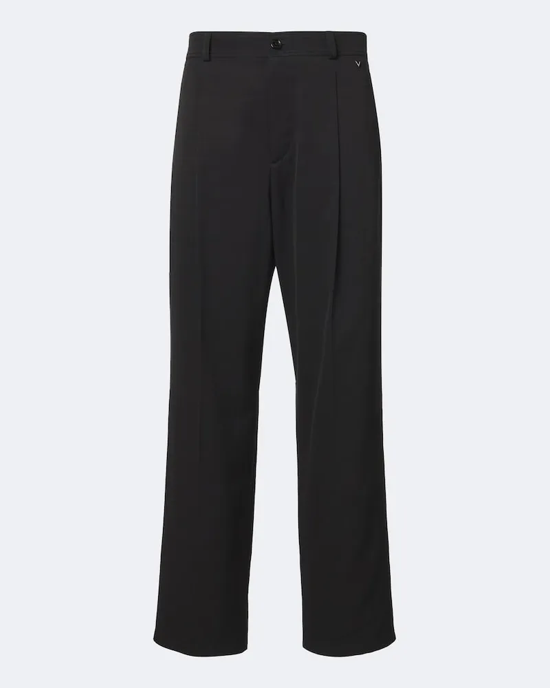 Valentino Garavani Gerade Hose Schwarz