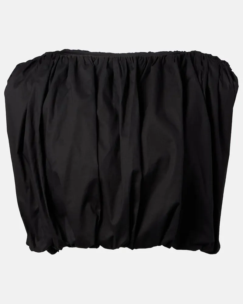 Adriana Degreas Cropped-Top Inamorata Schwarz