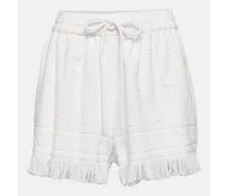 Shorts aus Frottee