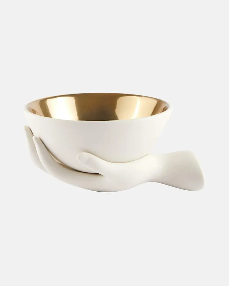 Jonathan Adler Deko-Schale Eve Weiß