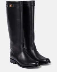 Versace Stiefel Medusa '95 aus Leder Schwarz