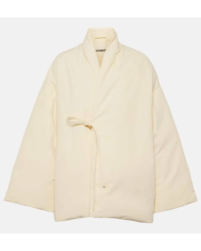 Jil Sander Daunenjacke Beige