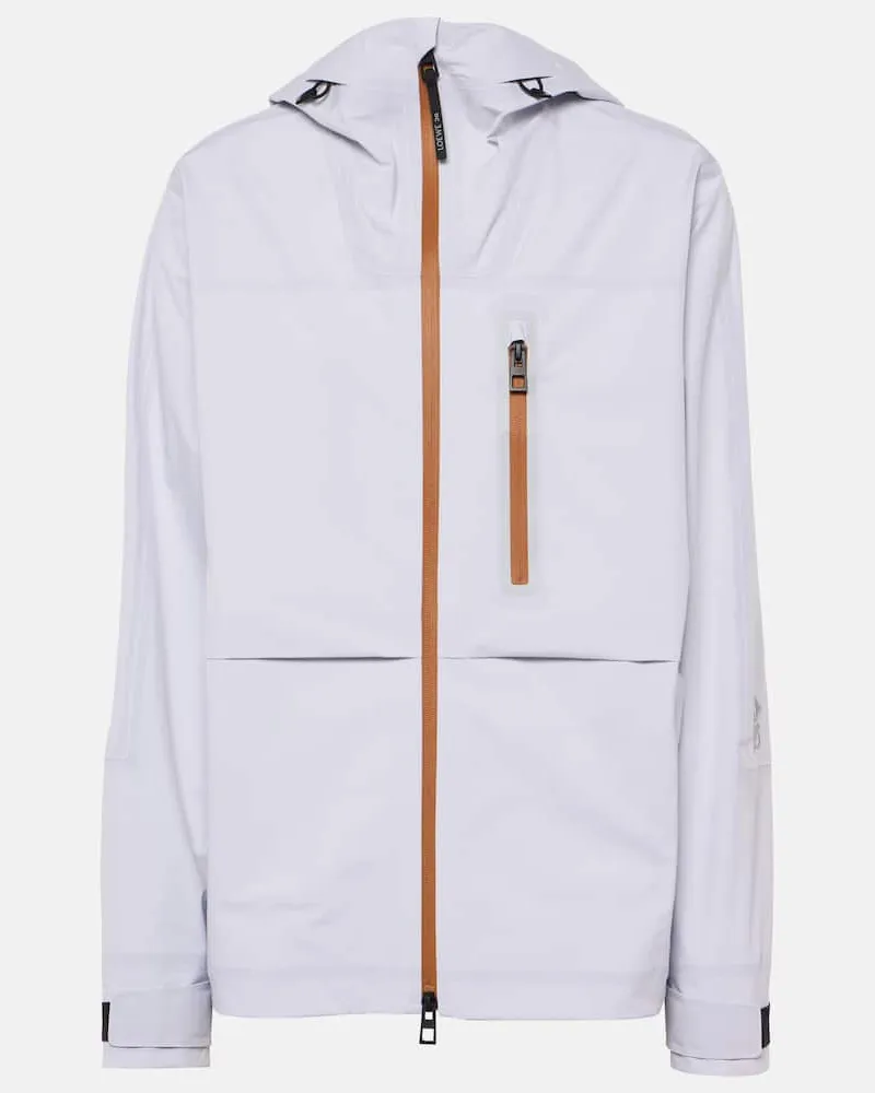 Loewe X On Regenjacke Storm Weiß