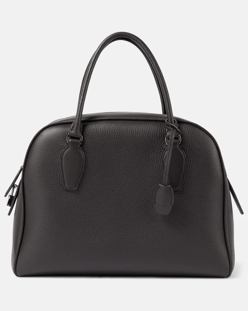 The Row Tote India 12 aus Leder Braun