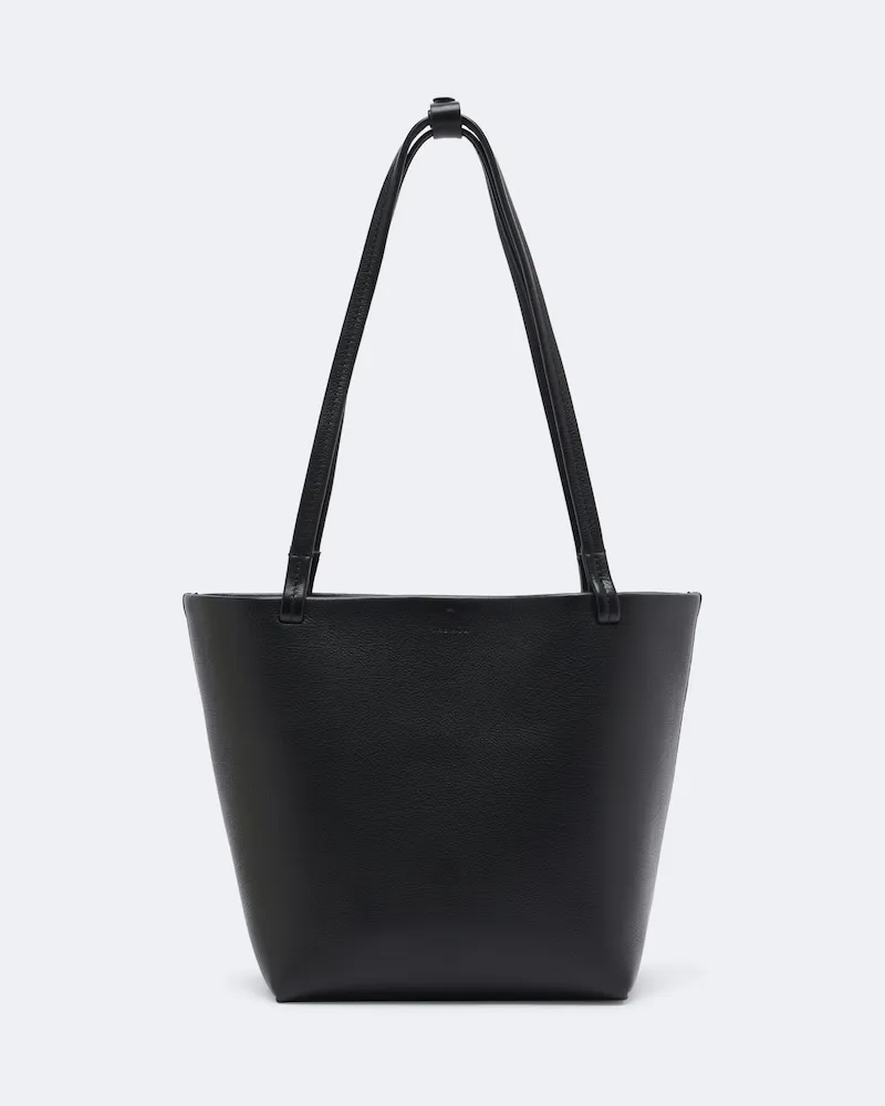 The Row Tote Bag Park Medium aus Leder Schwarz