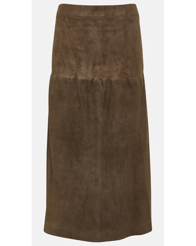 Joseph Midirock Sacha aus Veloursleder Braun