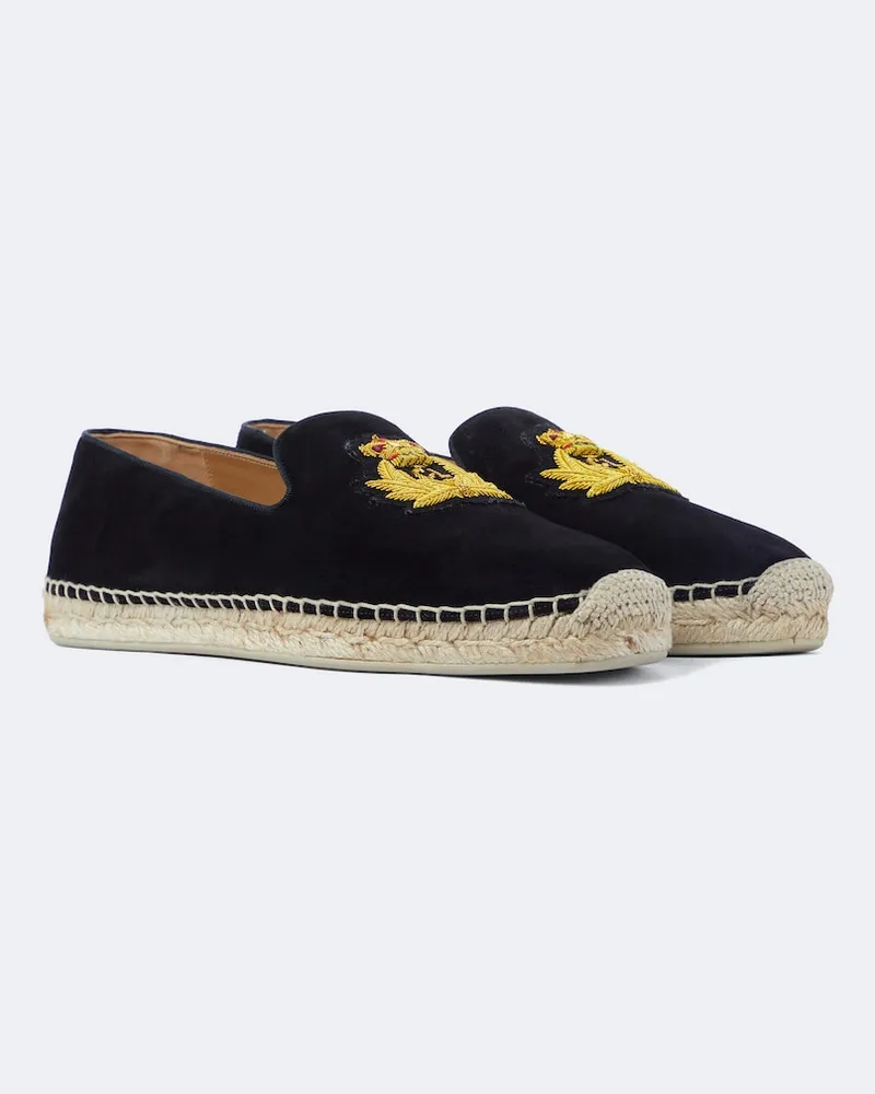 Christian Louboutin Espadrilles Nanou Orlato Schwarz