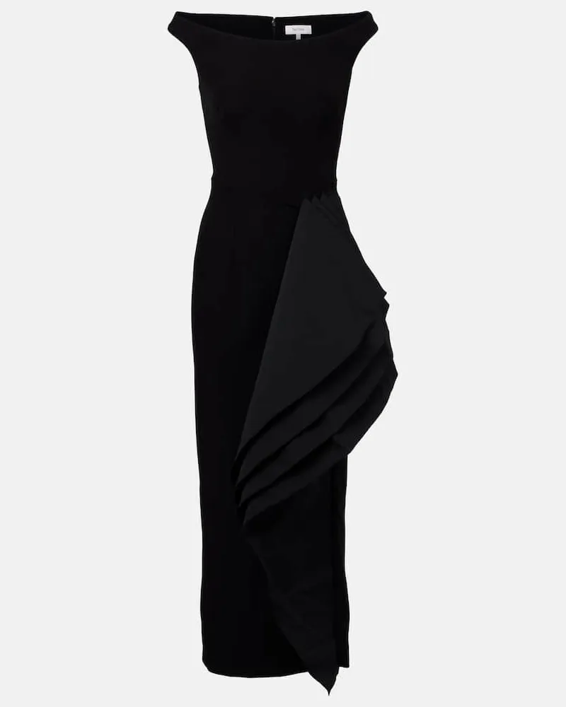 Safiyaa Midikleid Bree Schwarz