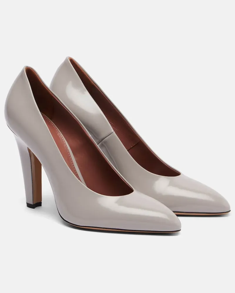 Paris Texas Pumps Elsa 100 aus Lackleder Grau