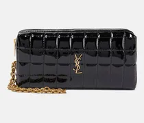 Clutch Cassandre aus Lackleder