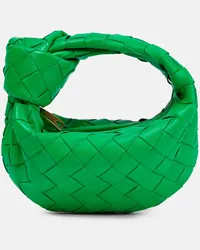 Bottega Veneta Tote Candy Jodie aus Leder Gruen