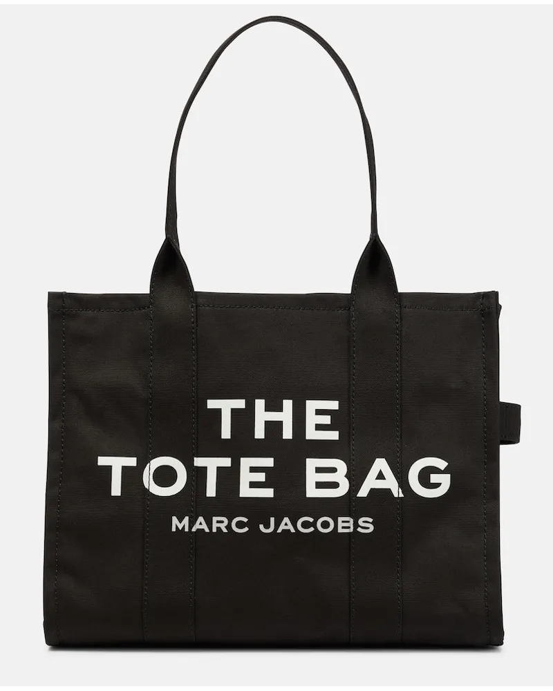 Marc Jacobs Tote The Large aus Canvas Schwarz